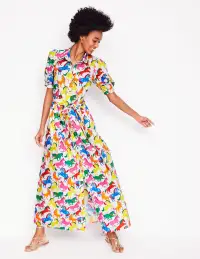 Alexa Maxi Shirt Dress-Multi. Pony Club(Petite,2)