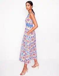 Olympia Jersey Maxi Dress-Multi. Ornamental Floral(Petite,2)