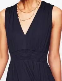 Paloma Jersey Maxi Dress-Navy(Petite,2)