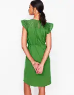Juliet Broderie Short Dress-Paradise Green(Regular,2)