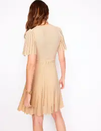 Cotton Stitch Crew Dress-Ivory(Regular,2)