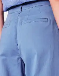 Barnsbury Chino Pants-Blue River(Petite,2)