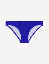 Crinkle Texture Bikini Bottoms-Colbolt(2)