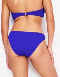 Crinkle Texture Bikini Bottoms-Colbolt(2)