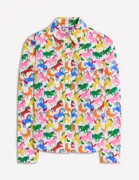 Sienna Cotton Shirt-Multi. Pony Club(Petite,2)