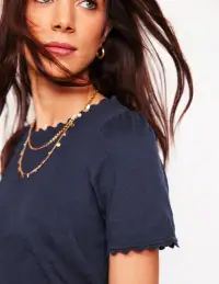 Ali Ricrac T-shirt-Navy(2)