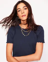 Ali Ricrac T-shirt-Navy(2)