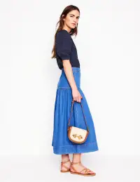 Maisy Rikrak Trim Top-Navy