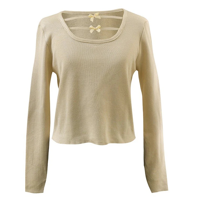Coquette Aesthetic Long Sleeve Top