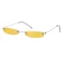 Y2K Rectangle Skinny Sunglasses