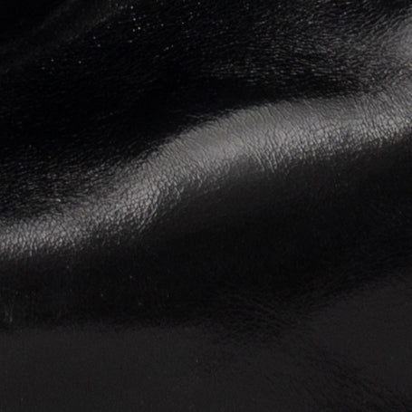 Maxi Bea Black Creased Calf Leather Hobo Bag