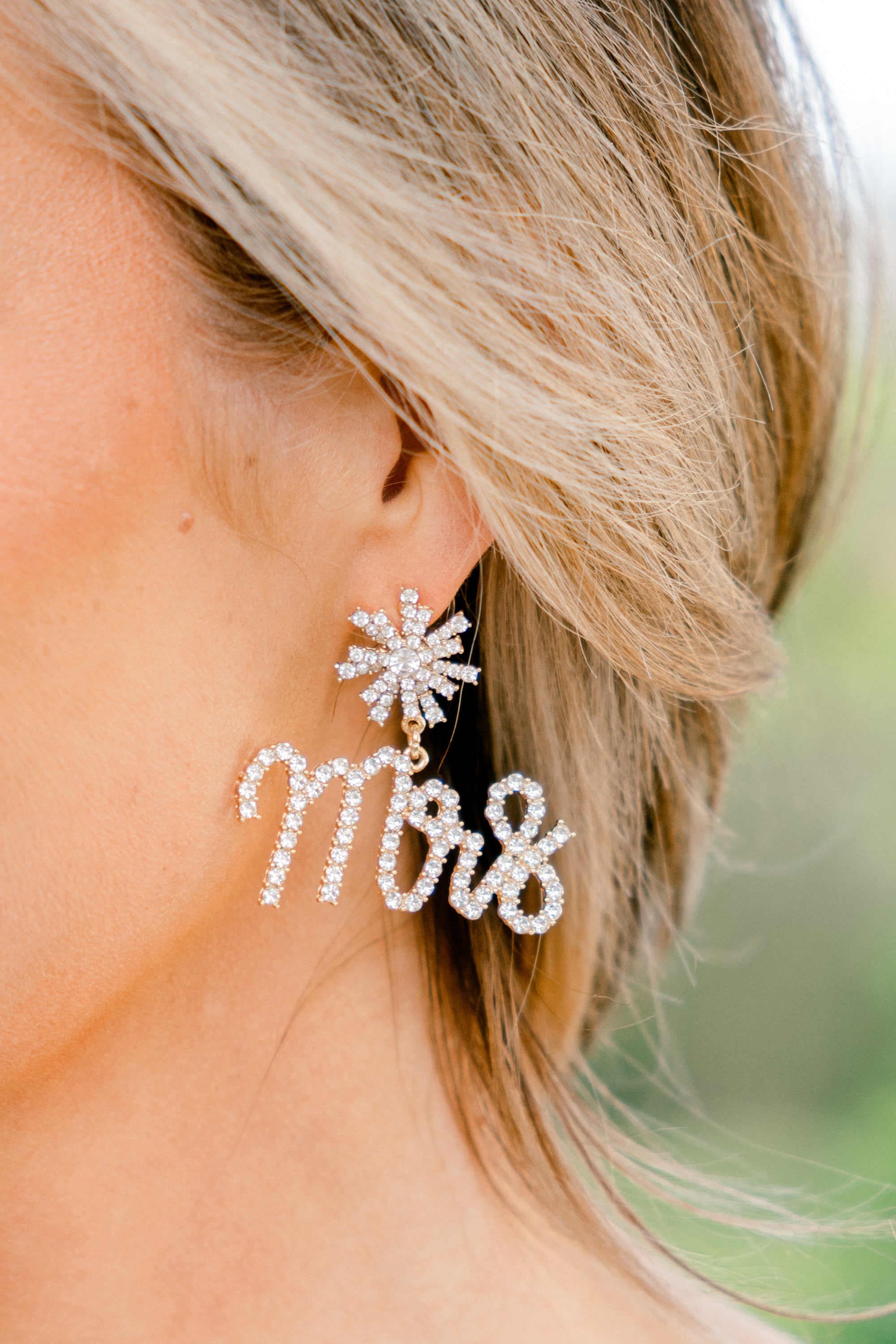 Listened To My Heart Earrings, Gold