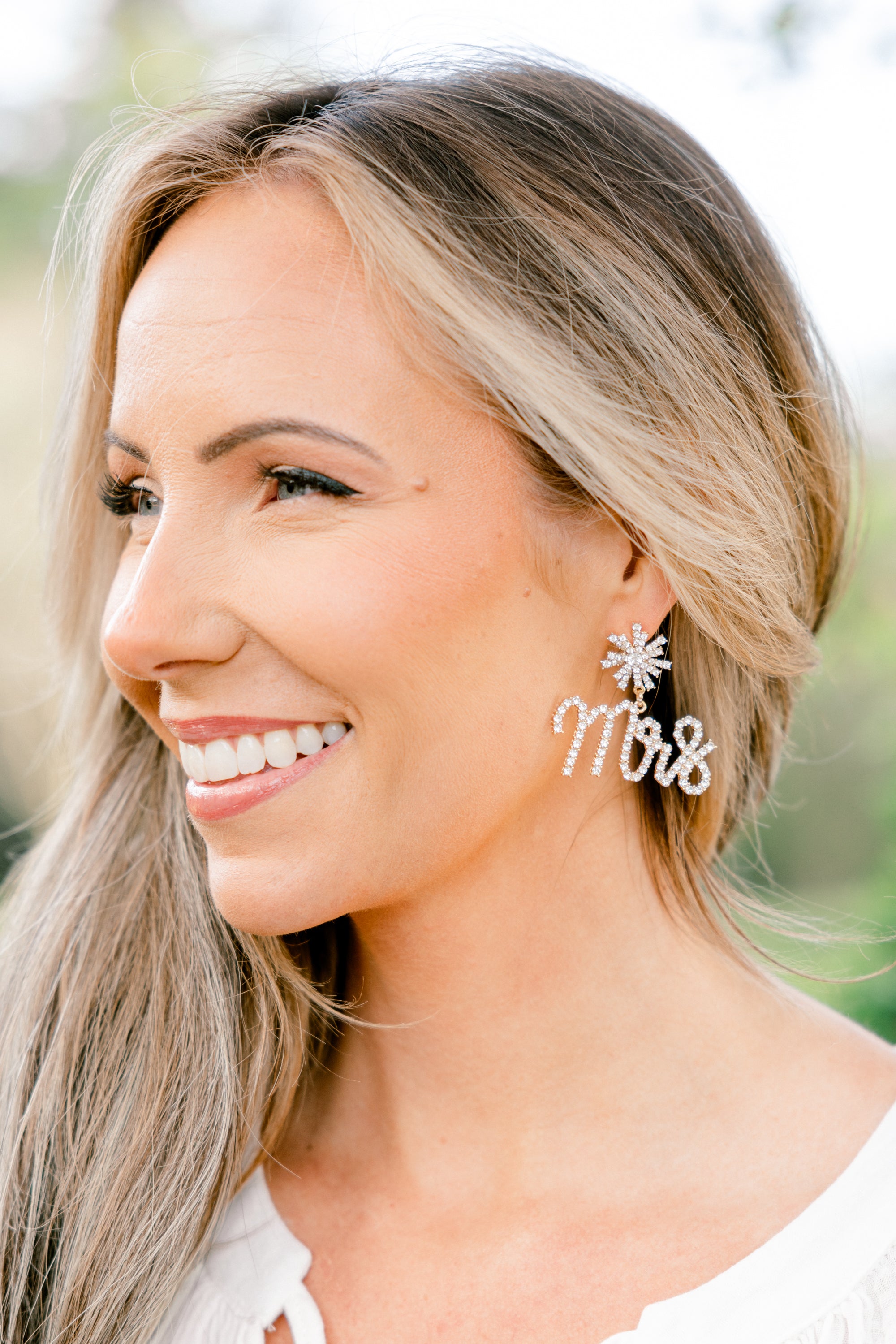 Listened To My Heart Earrings, Gold