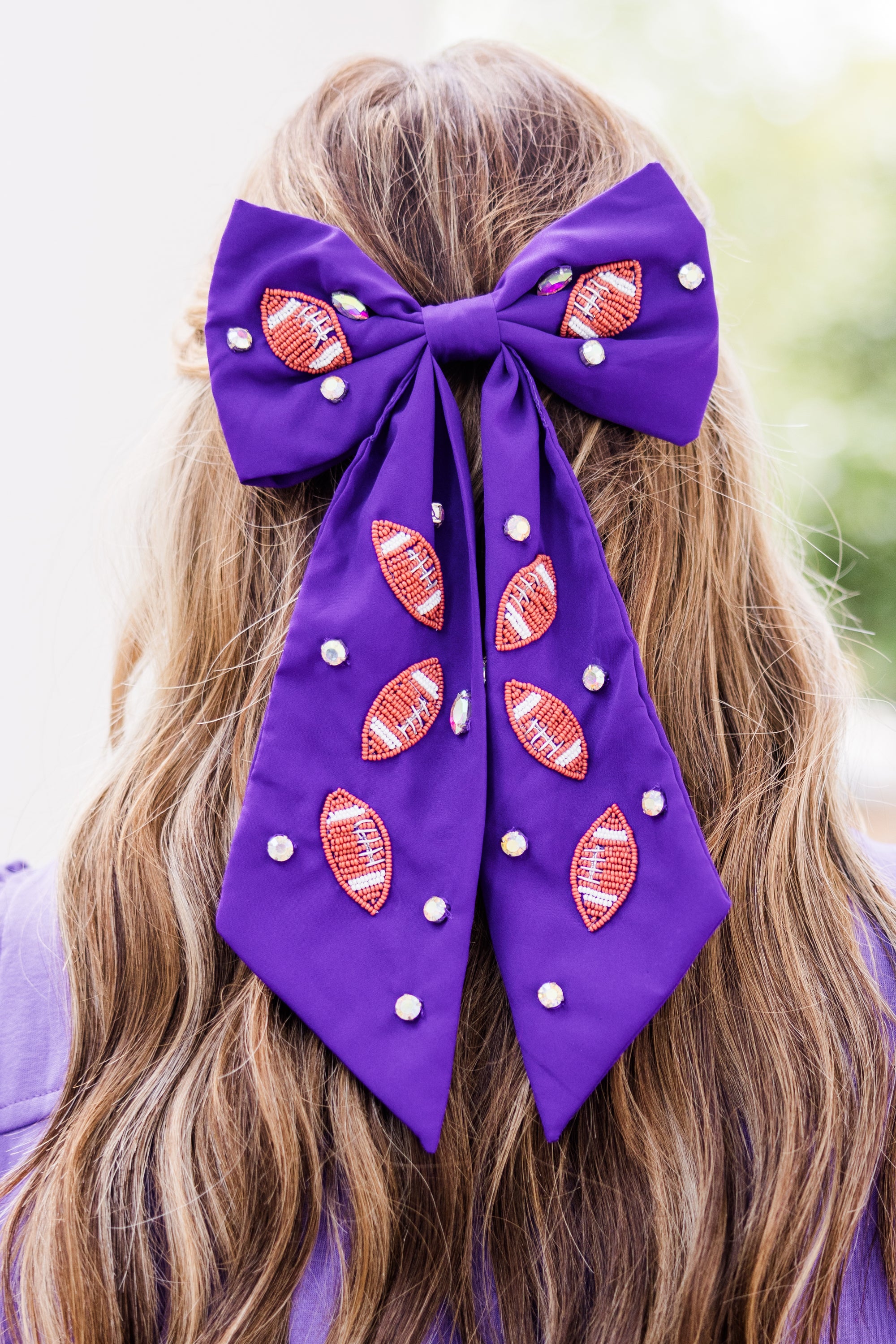 Making My Own Luck Bow, Purple