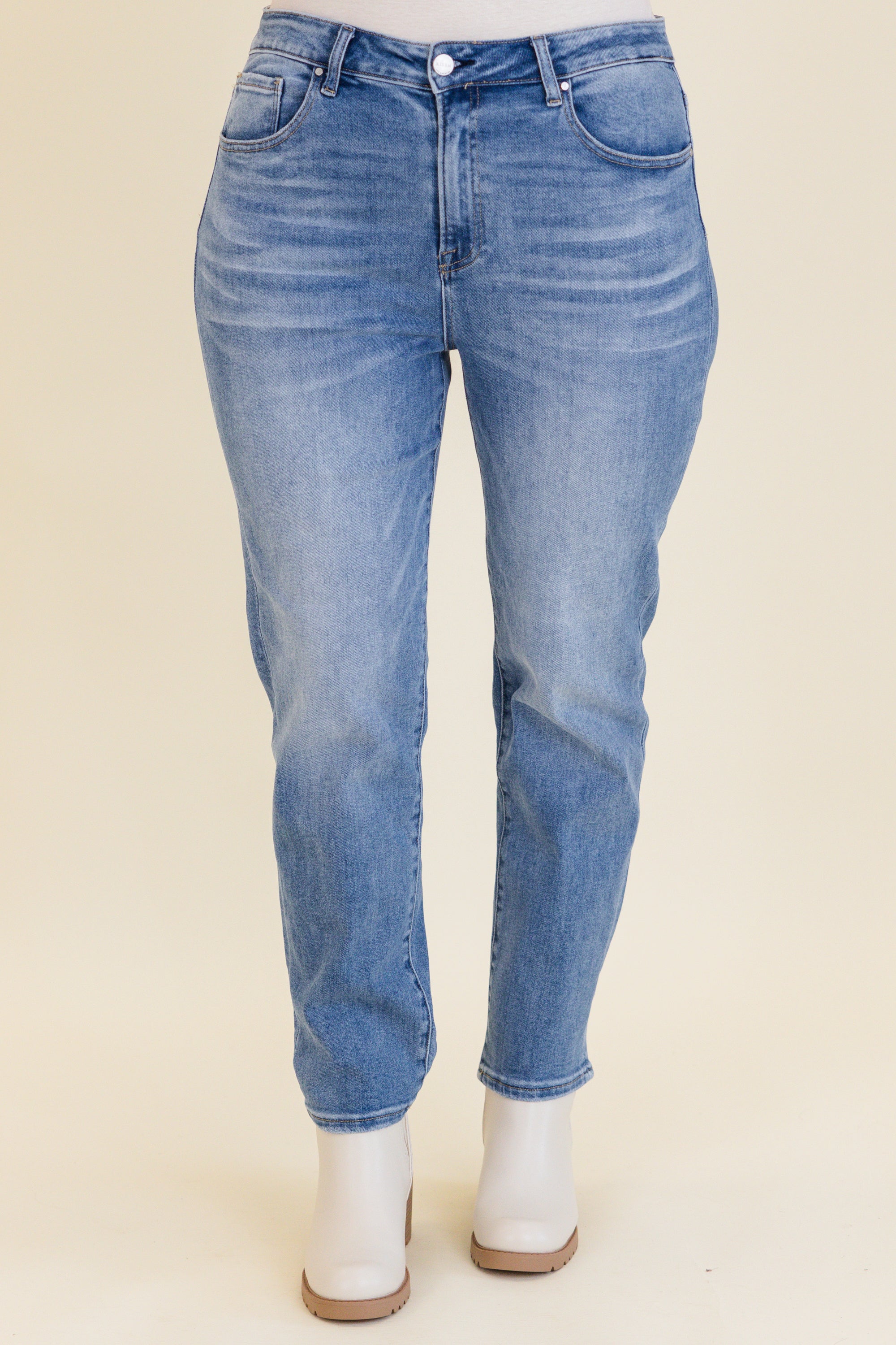 Treat You Better Jeans, Medium Wash