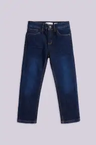 Slim Fit Washed Jeans