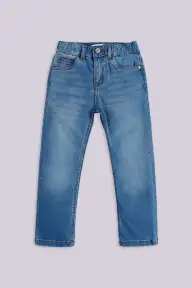 Slim Fit Jeans With Whiskers
