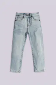 Slim Fit Washed Jeans