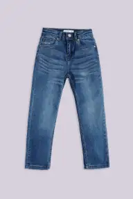 Slim Fit Jeans With Special Effects