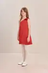 KIDS NATHALY DRESS - MERLOT(MERLOT,2 YEARS)