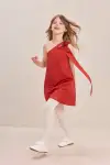 KIDS NATHALY DRESS - MERLOT(MERLOT,2 YEARS)