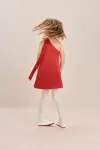 KIDS NATHALY DRESS - MERLOT(MERLOT,2 YEARS)