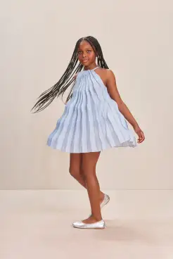 MARLA KIDS DRESS - MARINE(MARINE,2 YEARS)
