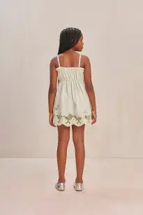 LOLA KIDS DRESS - LIGHT HONEYDEW(LIGHT HONEYDEW,2 YEARS)