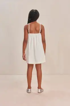 PARKER KIDS DRESS - INDU ECRU(INDU ECRU,2 YEARS)