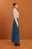 MIA JEAN SKIRT - INDIGO(INDIGO,23)