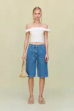 TANAKA SHORT - STONE WASH