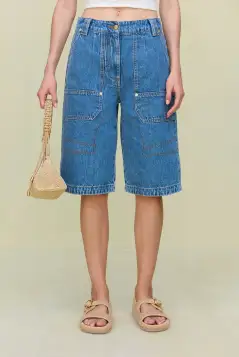 TANAKA SHORT - STONE WASH(STONE WASH,23)