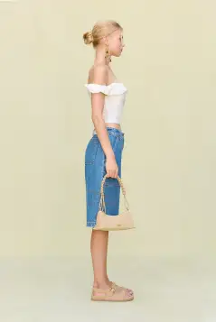 TANAKA SHORT - STONE WASH(STONE WASH,23)