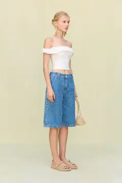TANAKA SHORT - STONE WASH(STONE WASH,23)
