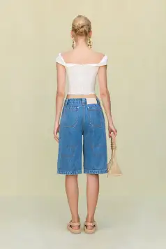 TANAKA SHORT - STONE WASH(STONE WASH,23)