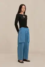 TOPANGA JEAN - MEDIUM STONE WASH(MED. STONE WASH,23)