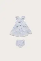 BABY AUBREE DRESS & BLOOMER - COASTAL FLORAL PRINT(COASTAL FLORAL PRINT,12-18 MONTHS)