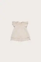 BABY JOSLYN DRESS & BLOOMER - OFF WHITE(OFF WHITE,12-18 MONTHS)
