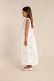 KIDS ISLA DRESS & JACKET - OFF WHITE(OFF WHITE,2 YEARS)