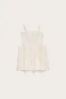 KIDS FREYA DRESS - OFF WHITE