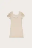 KIDS NISSA DRESS - OFF WHITE(OFF WHITE,10 YEARS)