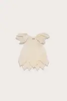 BABY PETAL DRESS & BLOOMER - OFF WHITE(OFF WHITE,12-18 MONTHS)
