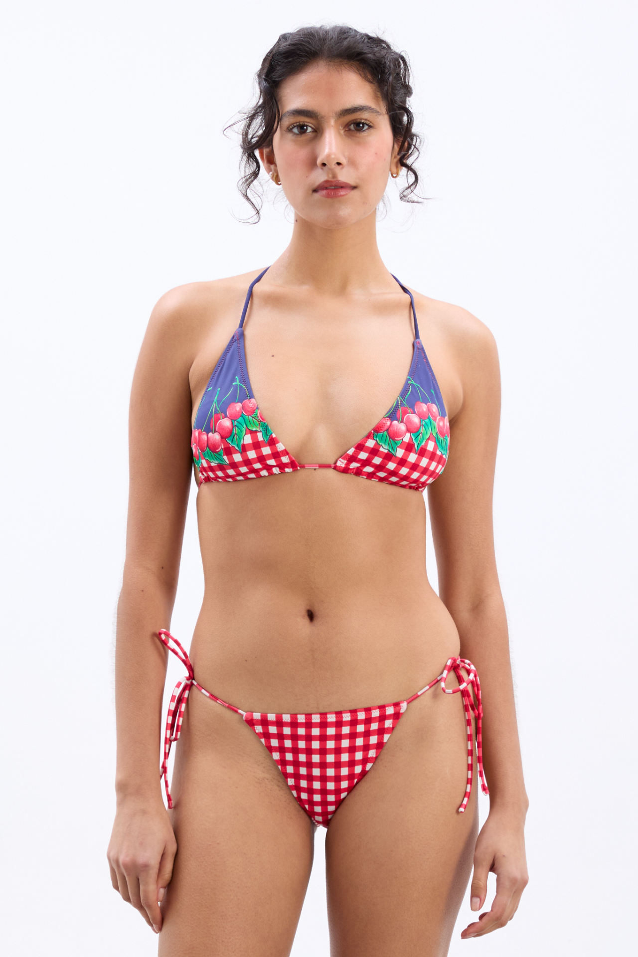 triangle bikini top - cherry pie