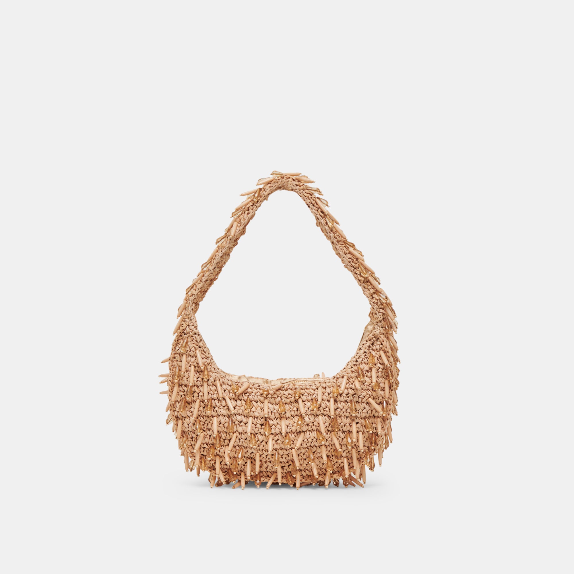 CAICOS SHOULDER BAG NATURAL RAFFIA