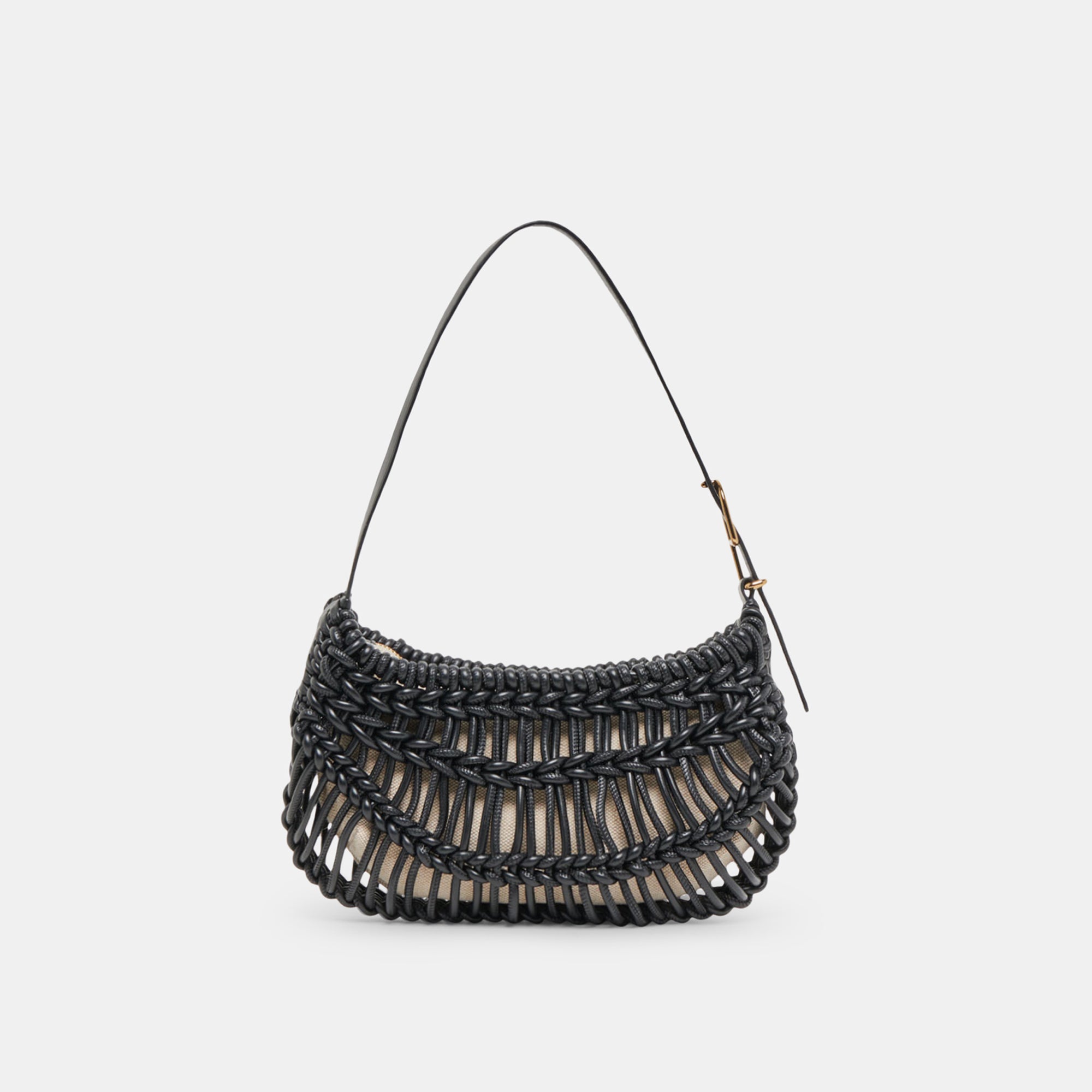 CANNES SHOULDER BAG BLACK STELLA