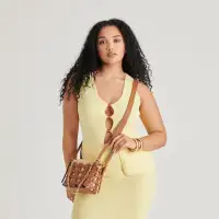 CASSIS CROSSBODY SADDLE NATURAL RAFFIA