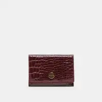 MINNIE WALLET WINE CROCO STELLA