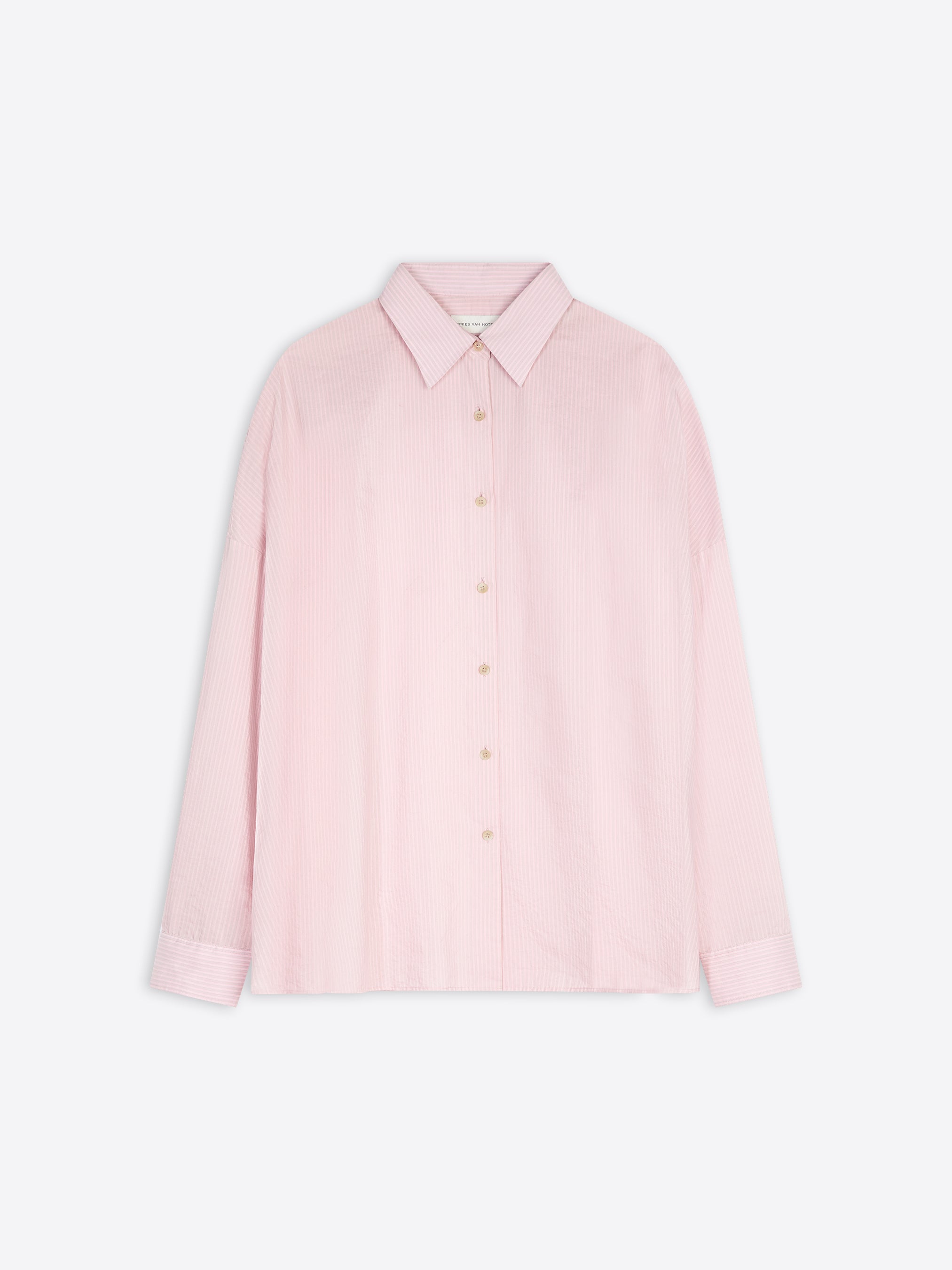 Striped cocoon shirt