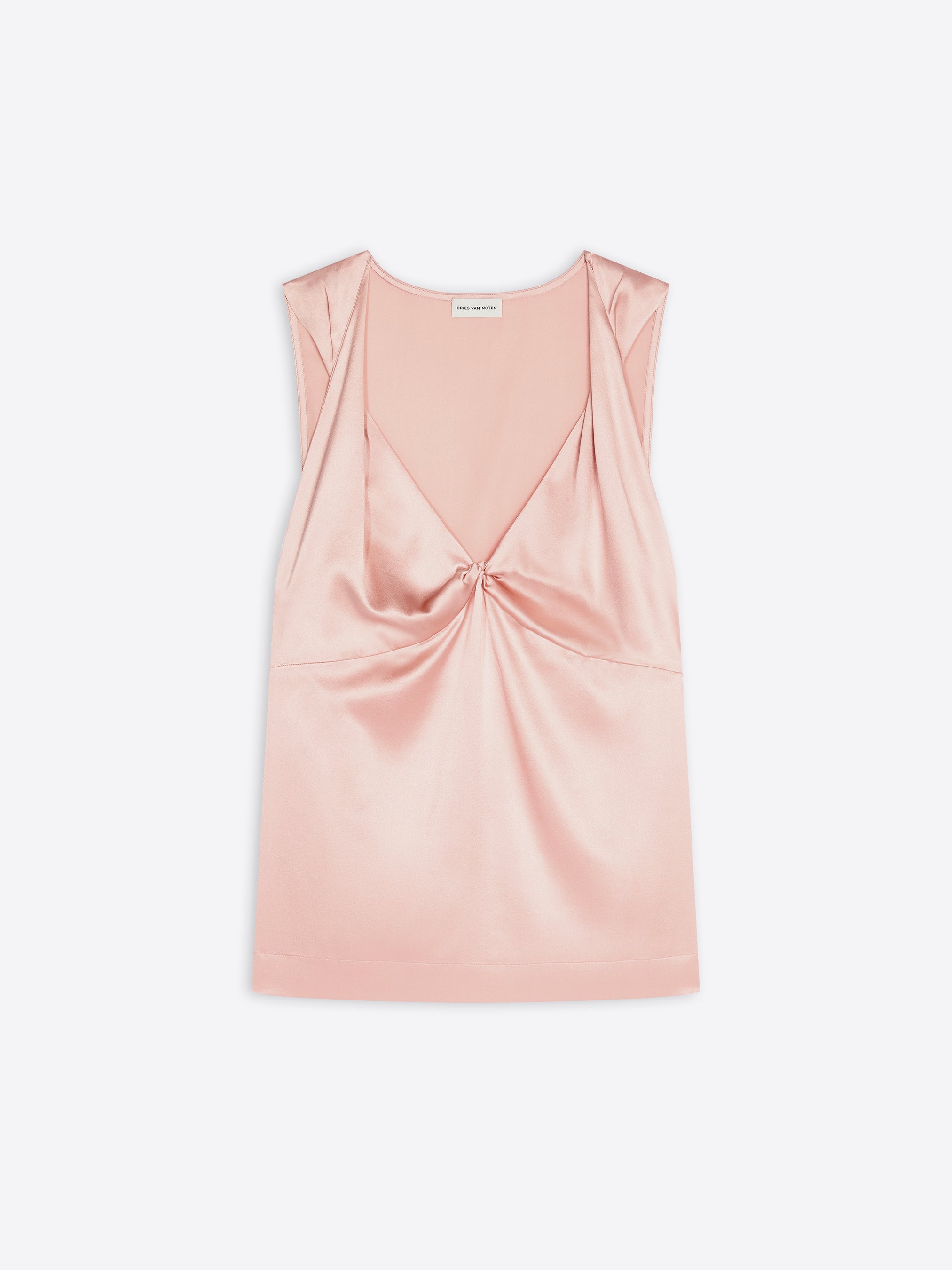 Silk twisted top