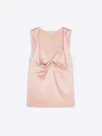 Silk twisted top